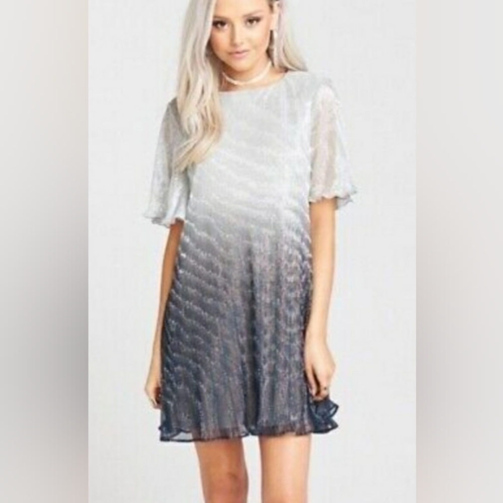 Show Me Your Mumu Plisse Mini Dress